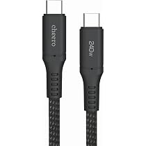 HCE-C1000 丸棒接続タイプ ブラック　新品です。　 送料無料 Amazon.co.jp: cheero USB-C to C Fast Cable 240W 80cm CHE-282-BK